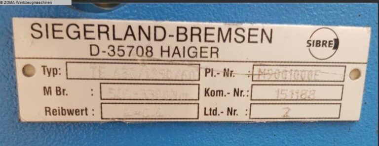 Sibre TE SBH 500/1250/60 |
