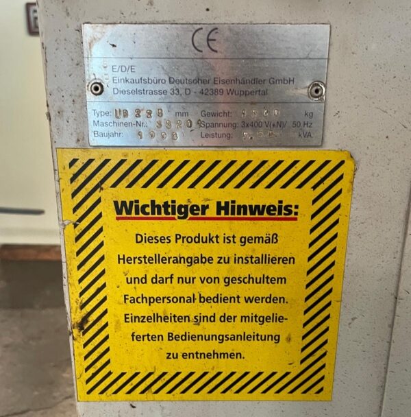 Alternative Ansicht von E/D/E, Wuppertal UD225 | 1998